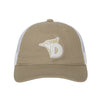 Dunedin Blue Jays White Khaki Trucker