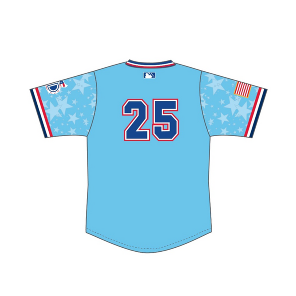 Dunedin Blue Jays 2025 4th of July Jersey
