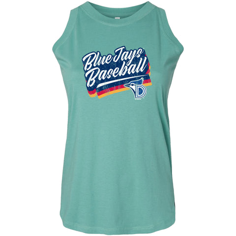 Women's Dunedin Blue Jays Groovin Saltwater Relaxed Tank