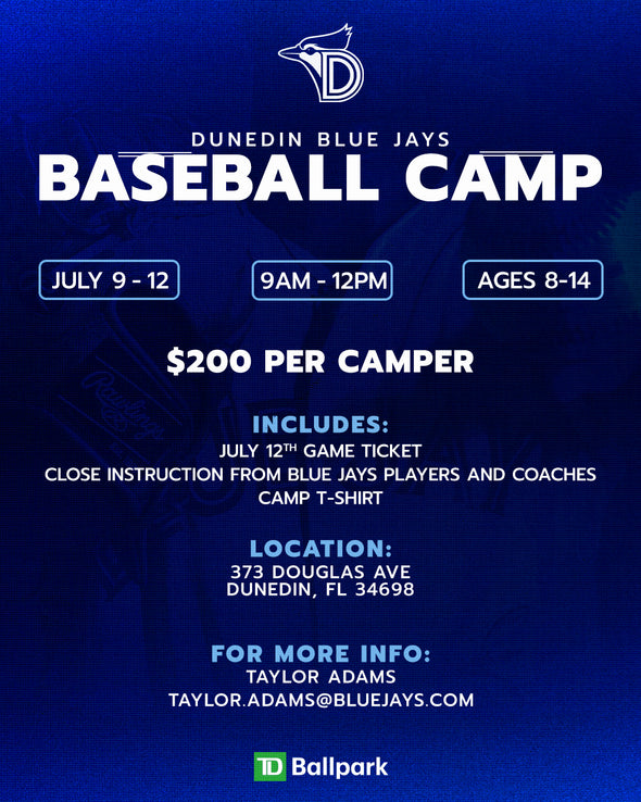 2024 Blue Jays Baseball Camp