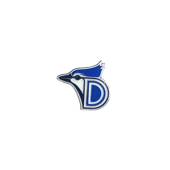 Dunedin Blue Jays D Bird Head Logo Pin
