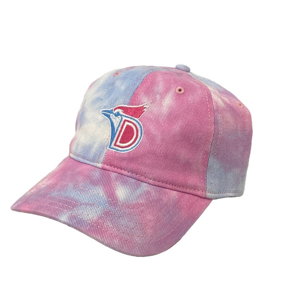 キャップ DRENIQ Lettering Ball Cap - Butter Milk Dunedin Blue Jays Cotton Candy Tie Dye Adjustable Cap